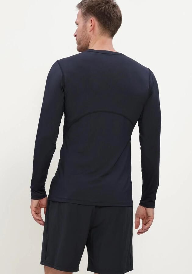 AIRFORCE Heren Polo's & T-shirts Performance Light Thermo Longsleeve Donkerblauw - Foto 3