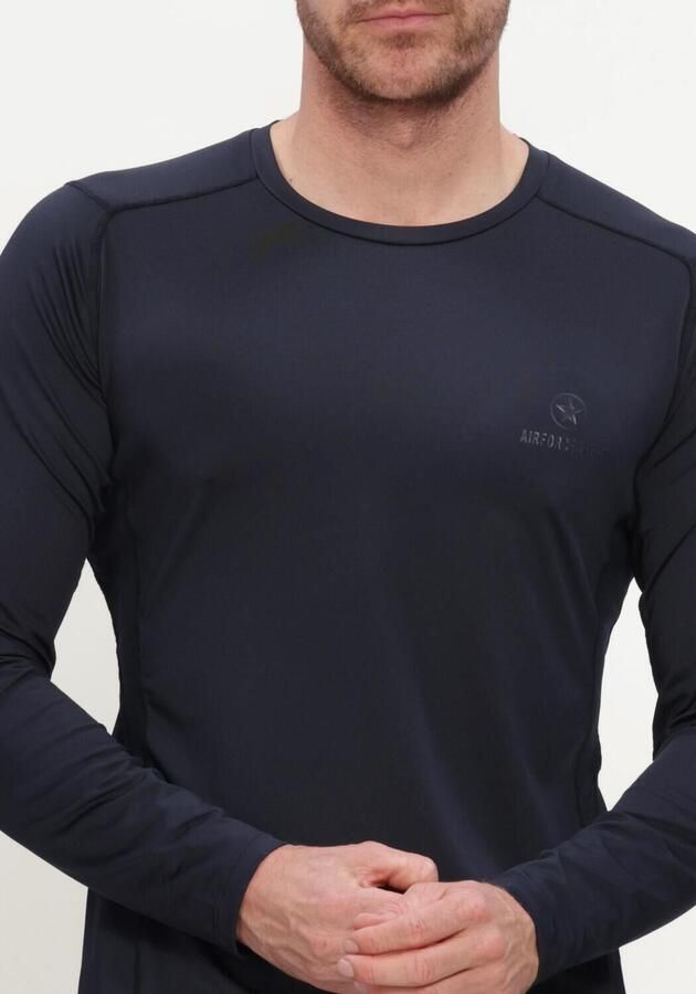 AIRFORCE Heren Polo's & T-shirts Performance Light Thermo Longsleeve Donkerblauw - Foto 4