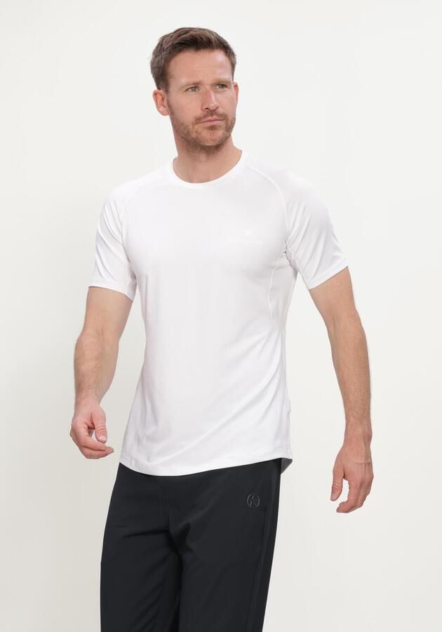 AIRFORCE Heren Polo's & T-shirts Performance Light Thermo Short Sleeve Wit