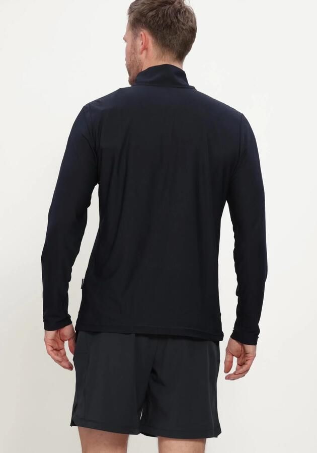 AIRFORCE Heren Truien & Vesten Parker Quarter Zip Sport Shirt Donkerblauw - Foto 3