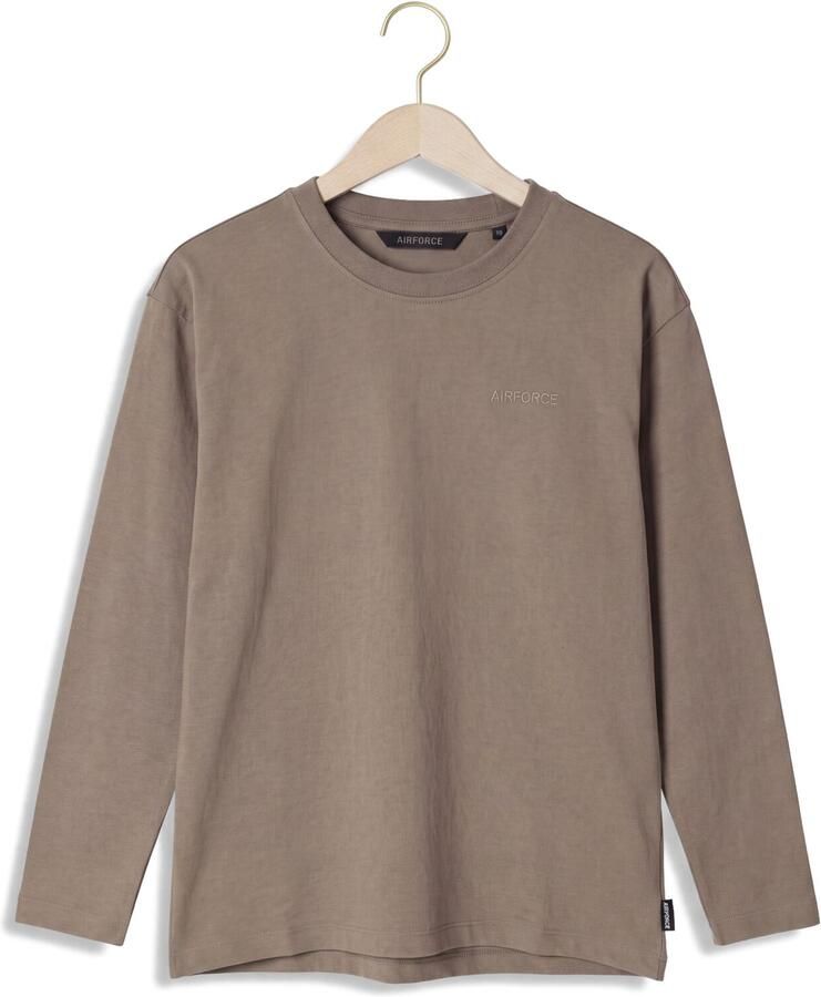 AIRFORCE Jongens Polo's & T-shirts Geb1466 Taupe