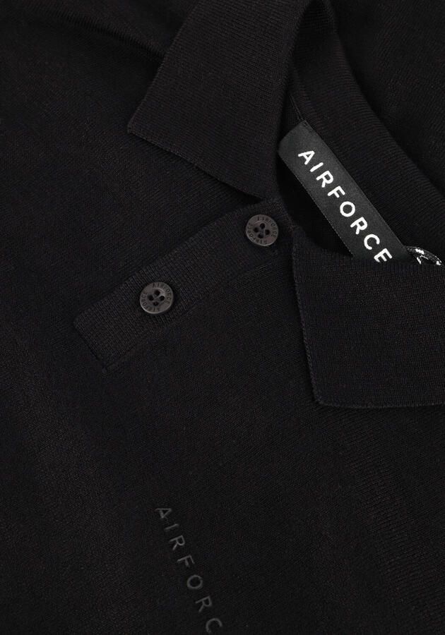 AIRFORCE Jongens Polo's & T-shirts Veb1200 Zwart