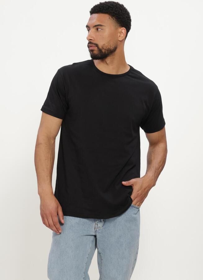 Alan Red T-shirt Korte Mouw Derby O-Hals T-Shirt Black (2Pack)
