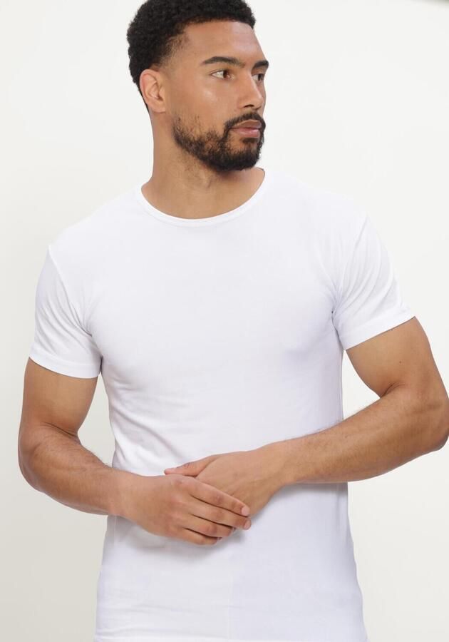 Alan Red Heren Polo's & T-shirts 6680 Ottawa Wit - Foto 4