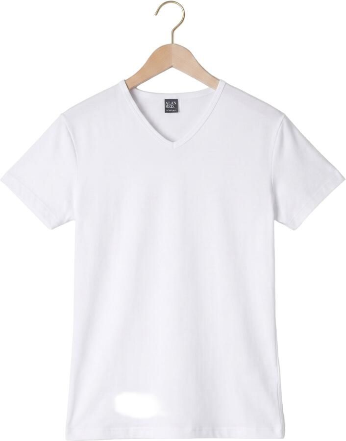 Alan Red T-shirt Oklahoma T-shirt Stretch Wit (2pack) - Foto 2
