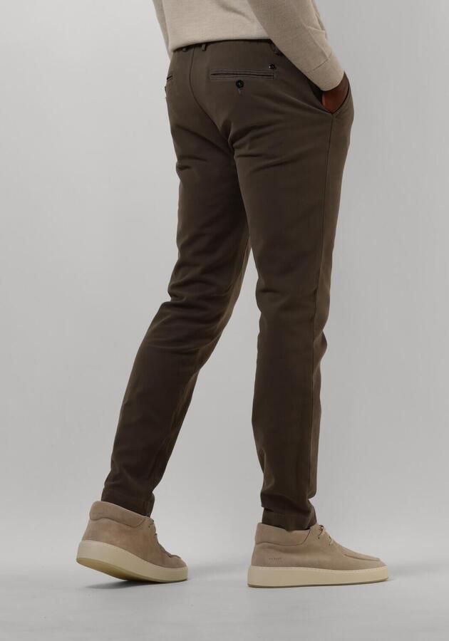 Alberto Beige Pantalon voor Heren Brown Heren