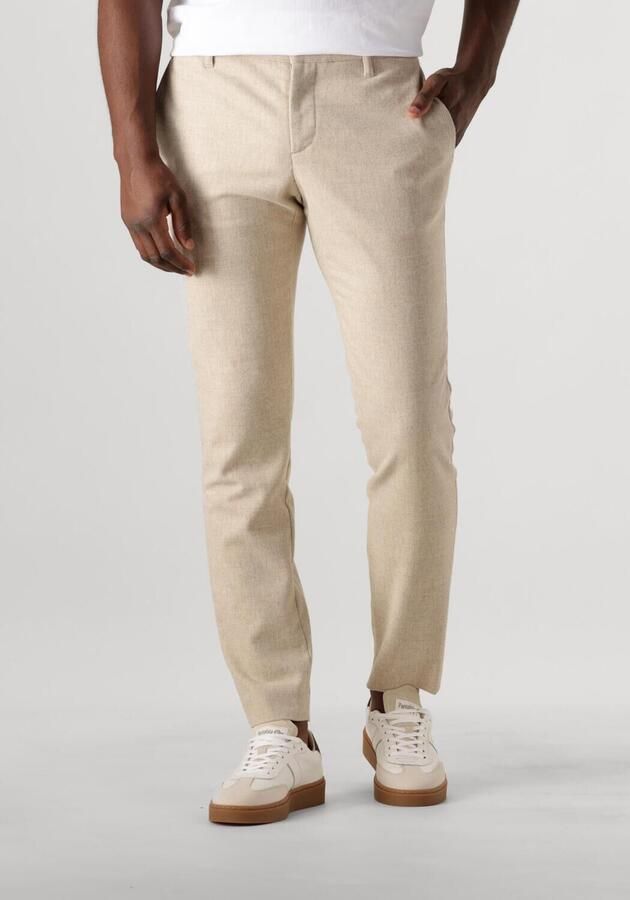 Alberto Stijlvolle zandkleurige herenbroek Beige Heren - Foto 4