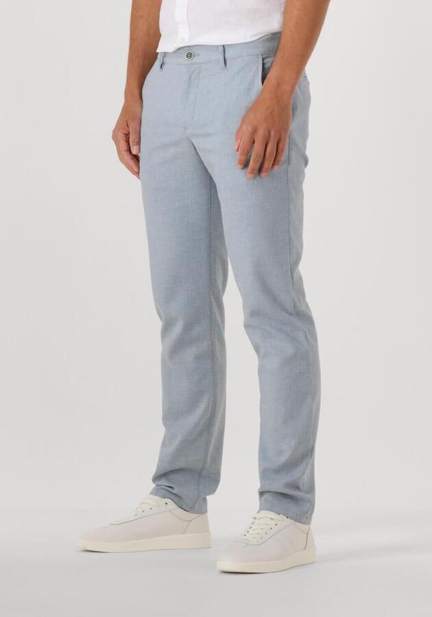 ALBERTO Heren Broeken 5987 1330 Lou-j Lichtblauw - Foto 4