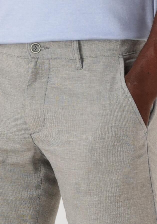 ALBERTO Heren Broeken 5987 1330 Lou-j Lichtgrijs - Foto 2