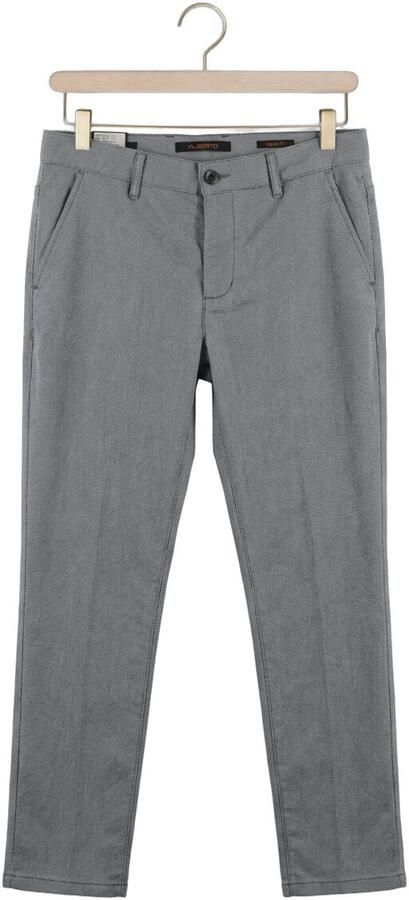 Alberto Regular fit broek met structuurmotief model 'LOU' - Foto 4