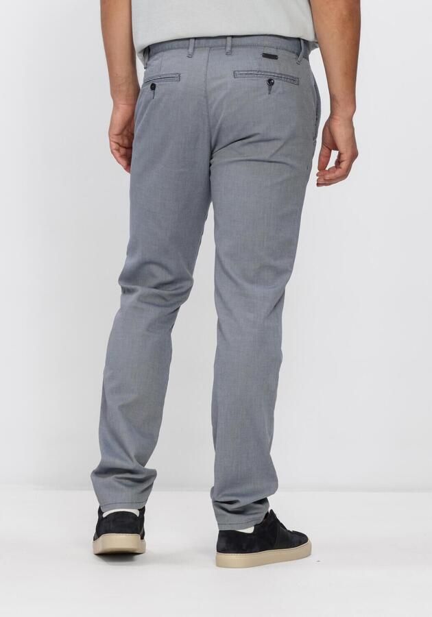Alberto Regular fit broek met structuurmotief model 'LOU' - Foto 2