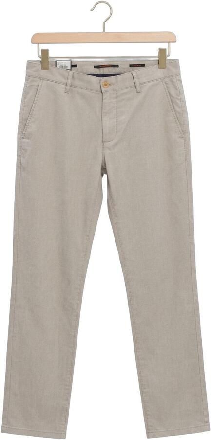 Alberto Regular fit broek met structuurmotief model 'LOU' - Foto 4