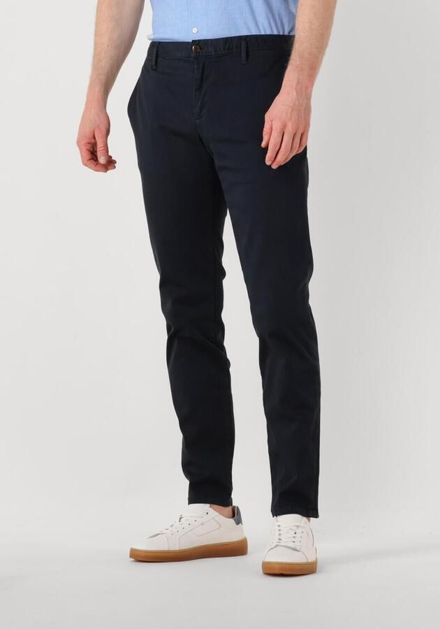 Alberto Slim Chino Blauwe Jeans met Uniek Design Blue Heren - Foto 4