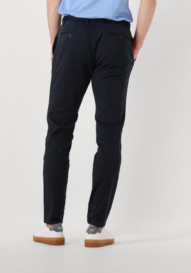 Alberto Slim Chino Blauwe Jeans met Uniek Design Blue Heren