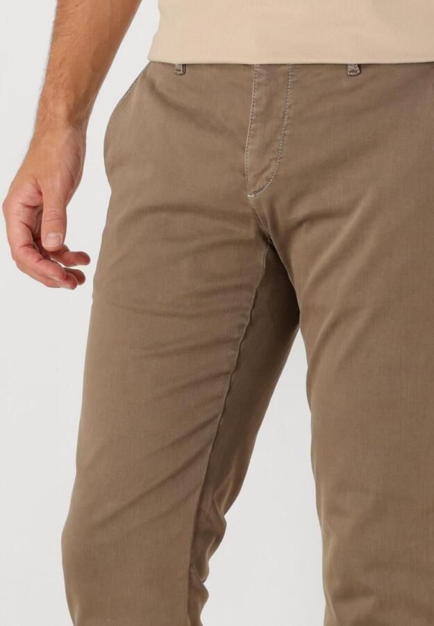 Alberto Bruine Chino Broek Slim Fit Brown Heren - Foto 2