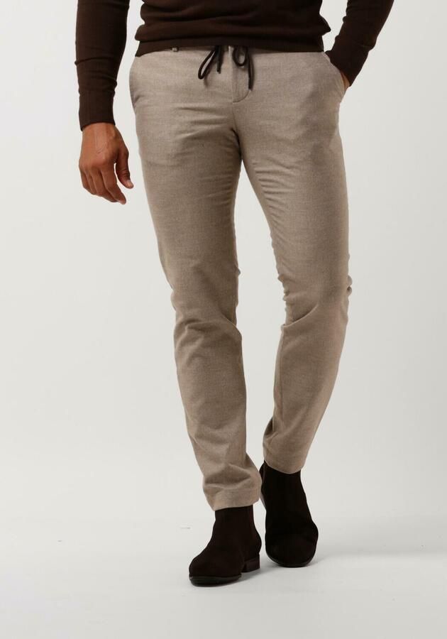 Alberto Beige Katoenen Chino Broek Beige Heren - Foto 4