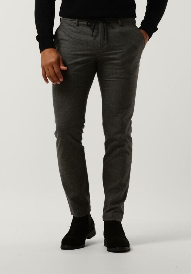 Alberto Grijze Katoenen Chino Broek Gray Heren - Foto 3