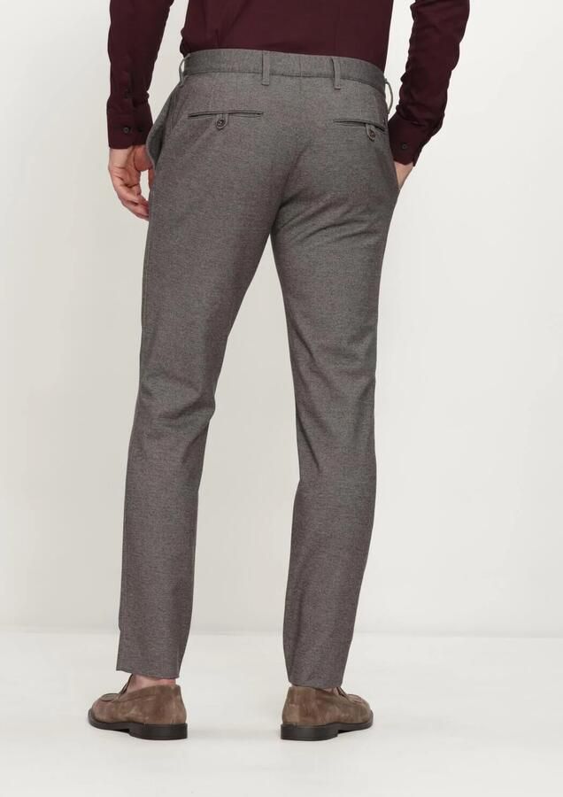 Alberto Broek Rob New Jersey Chino Check Taupe - Foto 2