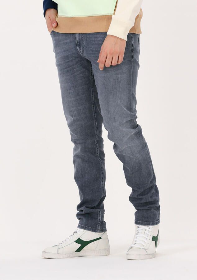 Alberto Slim Fit Heren Jeans Grijs Gray Heren - Foto 4