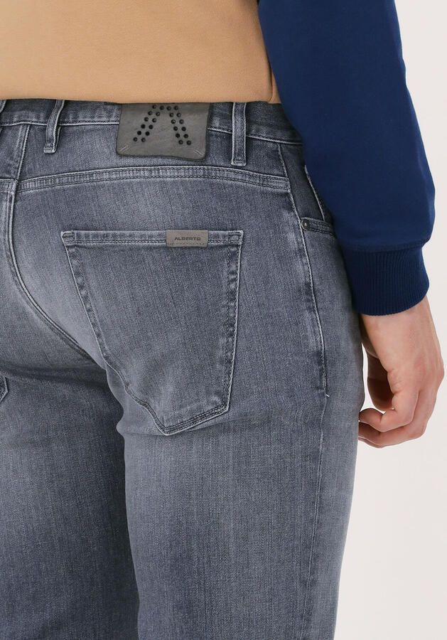 Alberto Slim Fit Heren Jeans Grijs Gray Heren - Foto 2