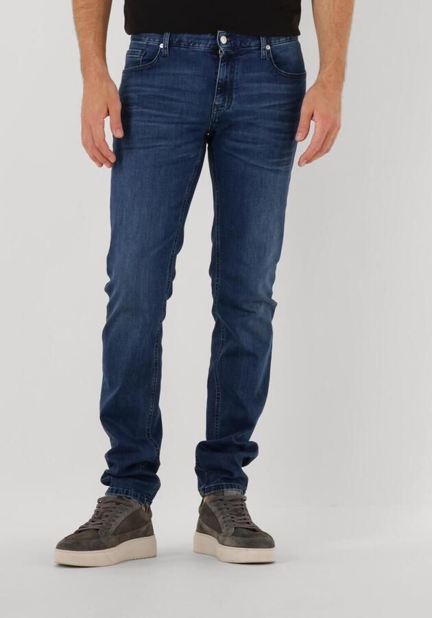 Alberto Super stretch pantalons blauw Blue Heren - Foto 4