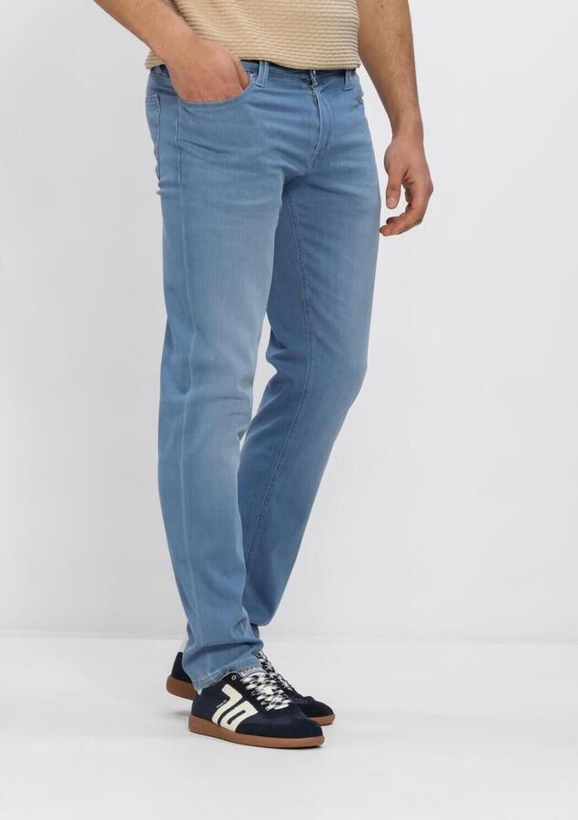 ALBERTO Heren Jeans Pipe Lichtblauw