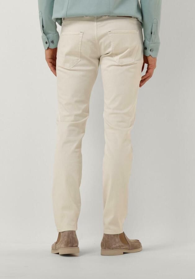 Alberto Stijlvolle Ecru Jeans Upgrade Collectie Beige Heren