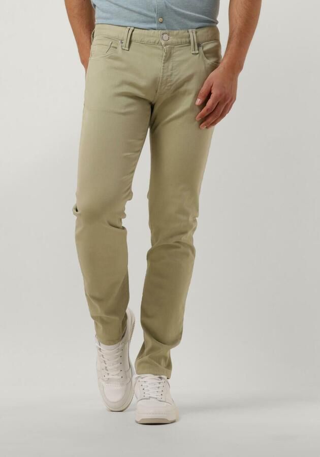 ALBERTO Heren Jeans Slim Groen - Foto 4
