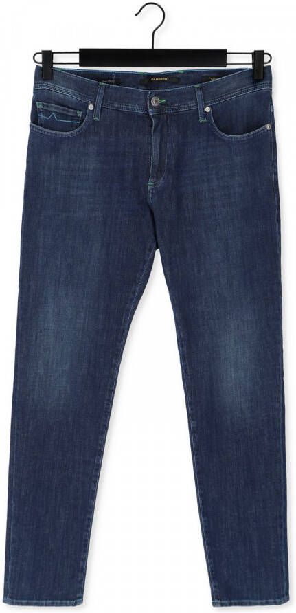 Alberto Slim Fit Blauwe Jeans voor Heren Blue Heren
