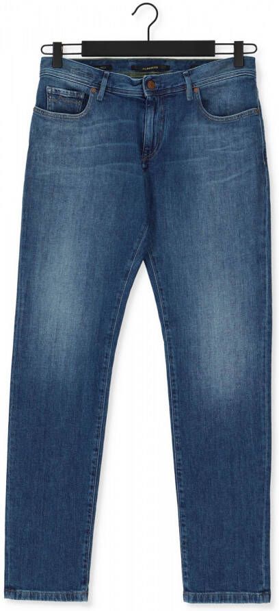 Blauwe Alberto Slim Fit Jeans Slim Organic Denim
