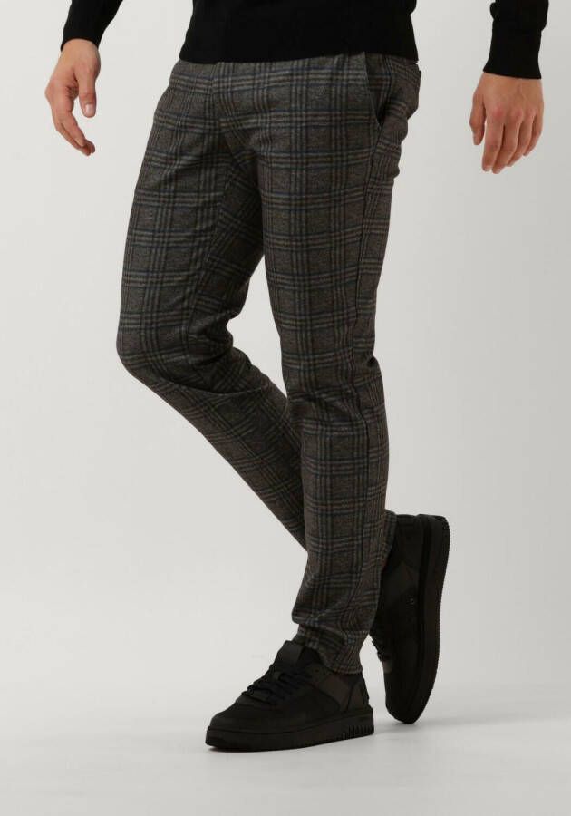 Alberto pantalon multicolour 6286 1642 085 Grijs Heren