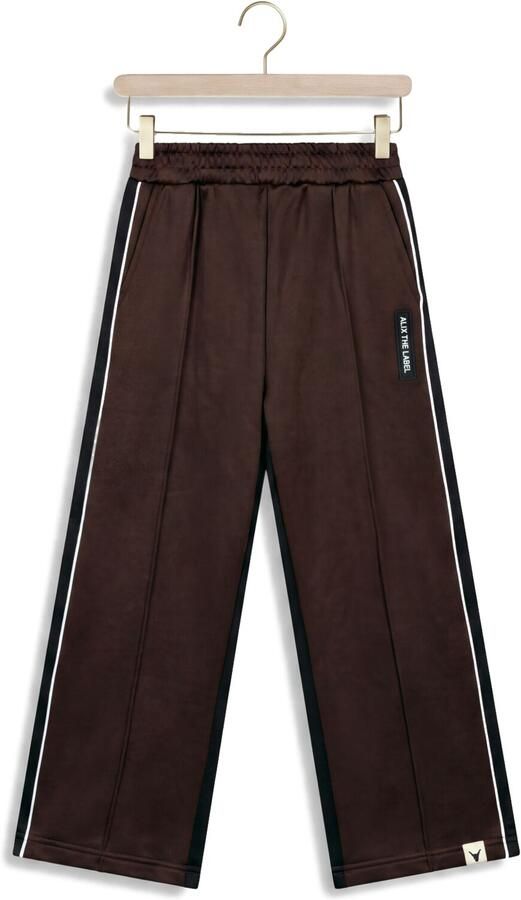 ALIX MINI Jongens Broeken Colourblock Training Pants Bruin