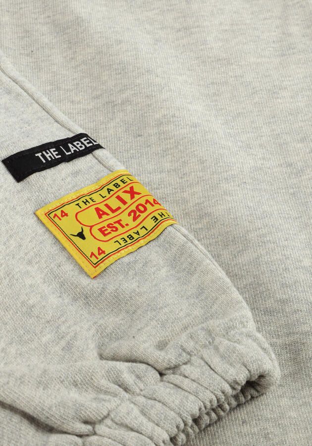 ALIX MINI Jongens Broeken Knitted Label Jogging Pants Lichtgrijs