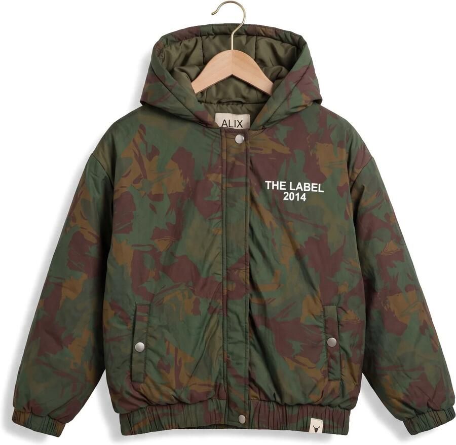 ALIX MINI Jongens Jassen Camouflage Coat Multi
