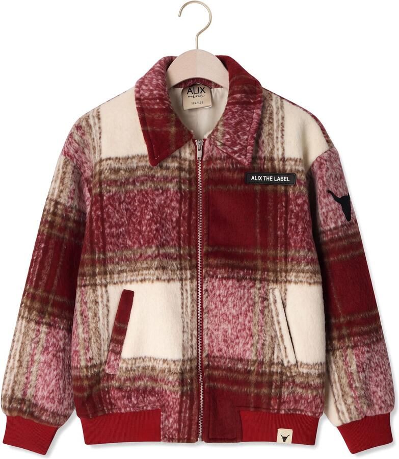 ALIX MINI Jongens Jassen Check Bomber Coat Multi