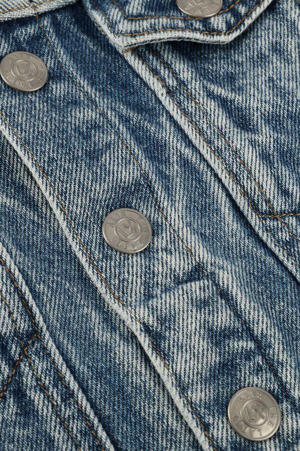 ALIX MINI Jongens Jassen Colour Block Denim Jacket Blauw - Foto 2