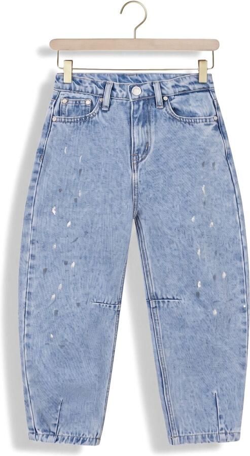 ALIX MINI Jongens Jeans Painted Spots Denim Pants Lichtblauw