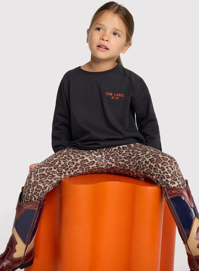 ALIX MINI Jongens Polo's & T-shirts Knitted 14 Longsleeve Zwart - Foto 2