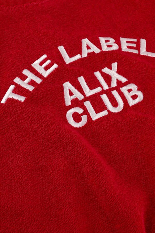 ALIX MINI Jongens Polo's & T-shirts Knitted Terry T-shirt Rood - Foto 2