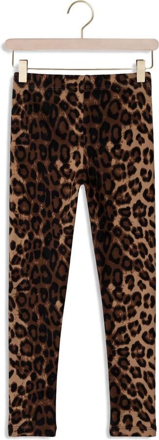Alix the Label Alix Mini super skinny legging met panterprint bruin - Foto 3
