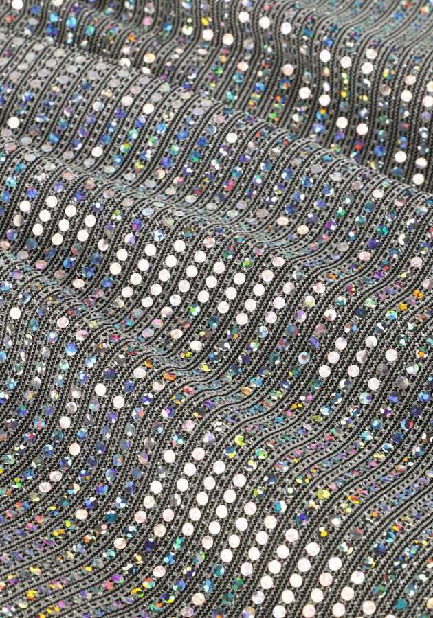 ALIX MINI Meisjes Broeken Wide Leg Sparkle Pants Zilver - Foto 2