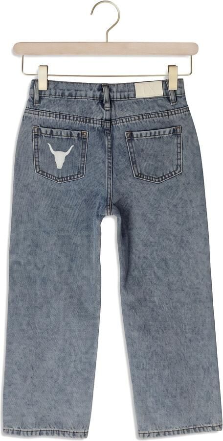 ALIX MINI Meisjes Jeans Flowy Denim Pants Lichtblauw - Foto 3