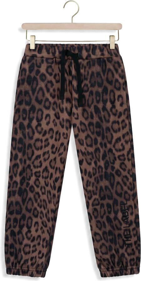 ALIX MINI Meisjes Jeans Leopard Pants Bruin