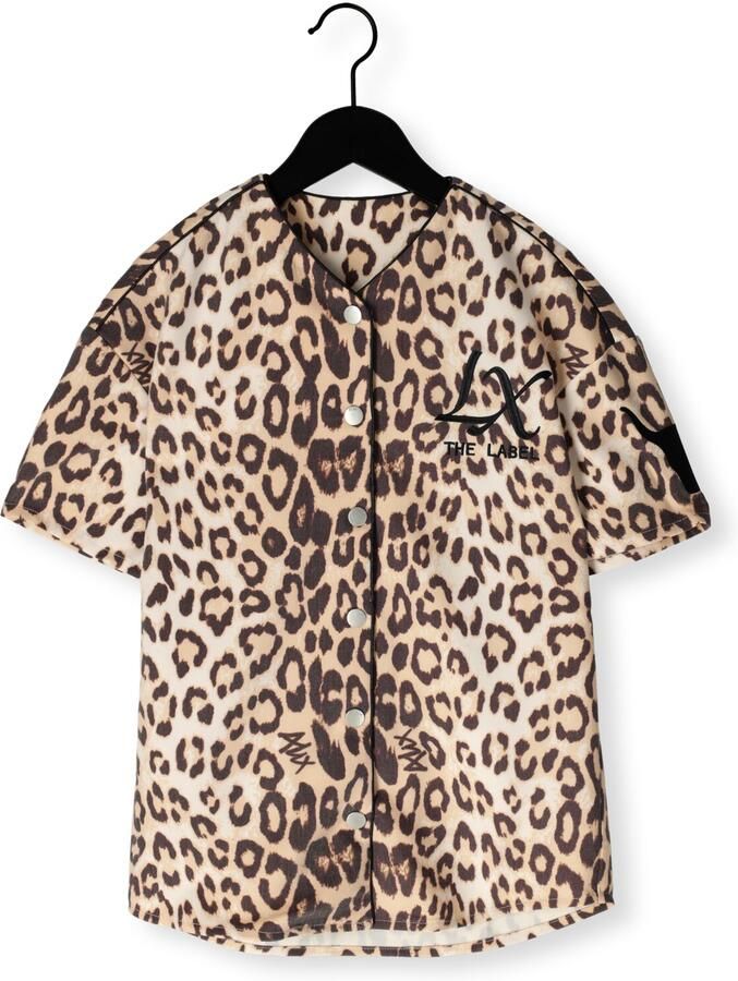 ALIX MINI Meisjes Jurken Baseball Dress Beige