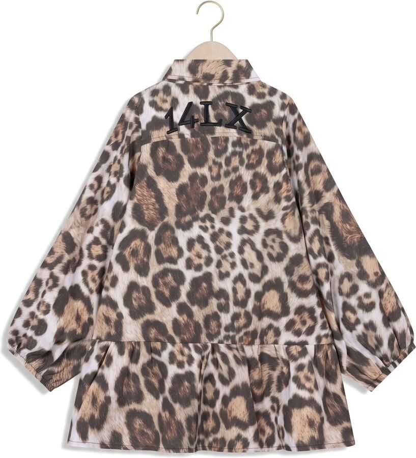 ALIX MINI Meisjes Jurken Jaguar Dress Beige - Foto 2
