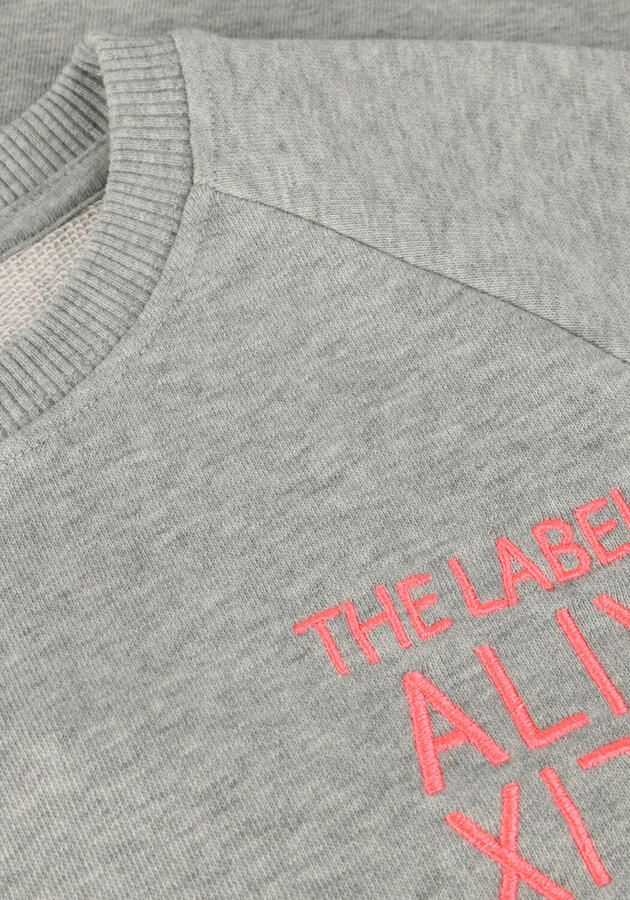 ALIX MINI Meisjes Jurken Knitted Sweatdress Grijs - Foto 2