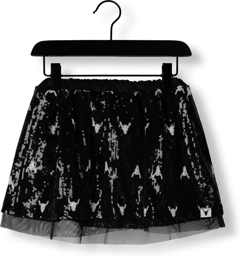 ALIX MINI Meisjes Rokken Sequins Bull Skirt Zwart - Foto 2