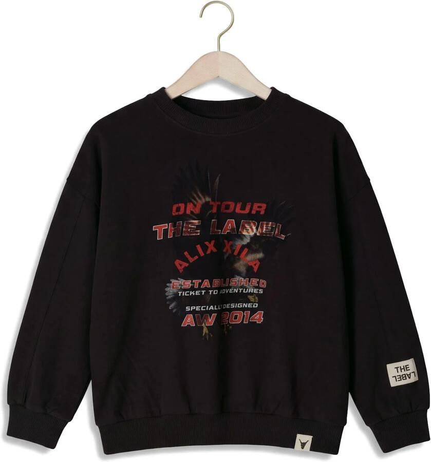 ALIX MINI Meisjes Truien & Vesten Eagle Sweater Zwart