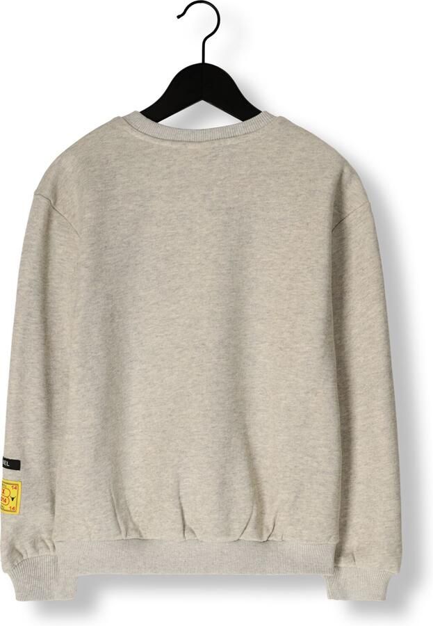 ALIX MINI Meisjes Truien & Vesten Knitted Label Sweater Lichtgrijs - Foto 2