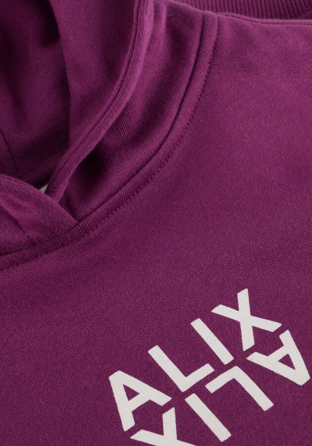 ALIX MINI Meisjes Truien & Vesten Knitted Logo Hoody Paars